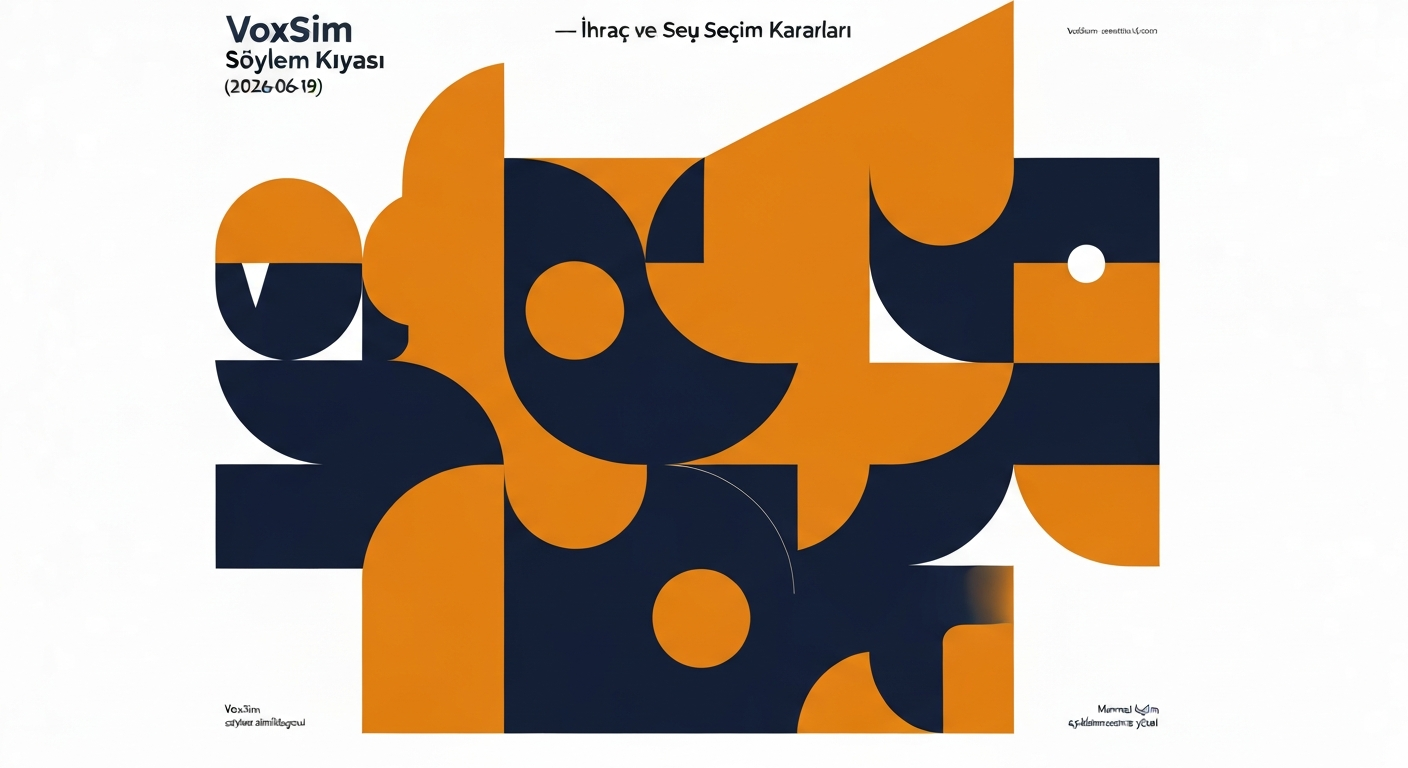 VoxSim Söylem Kıyası (2026-06-19): Kemal Kılıçdaroğlu vs Mehmet Uçum — İhraç ve Seçim Kararları