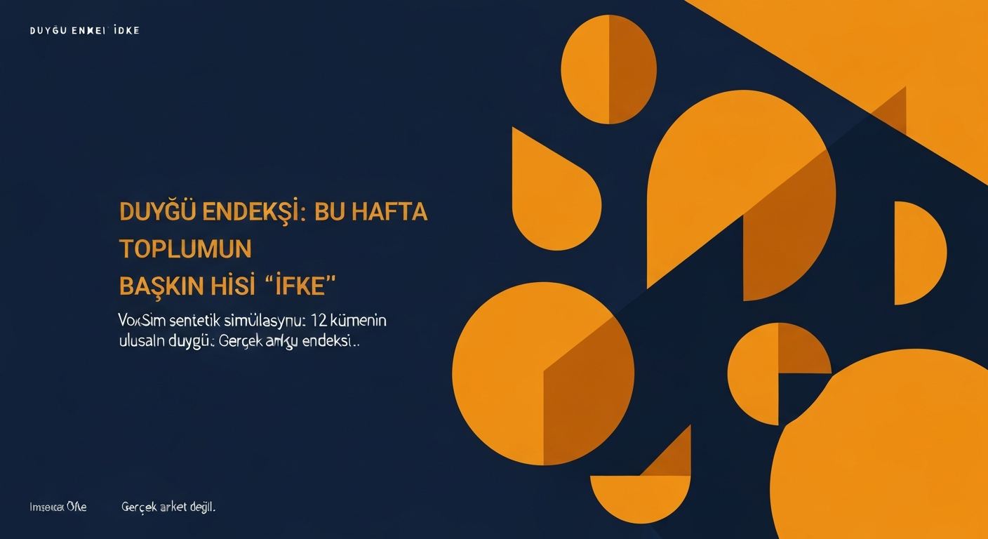 Duygu Endeksi: Bu Hafta Toplumun Baskın Hissi "Öfke"