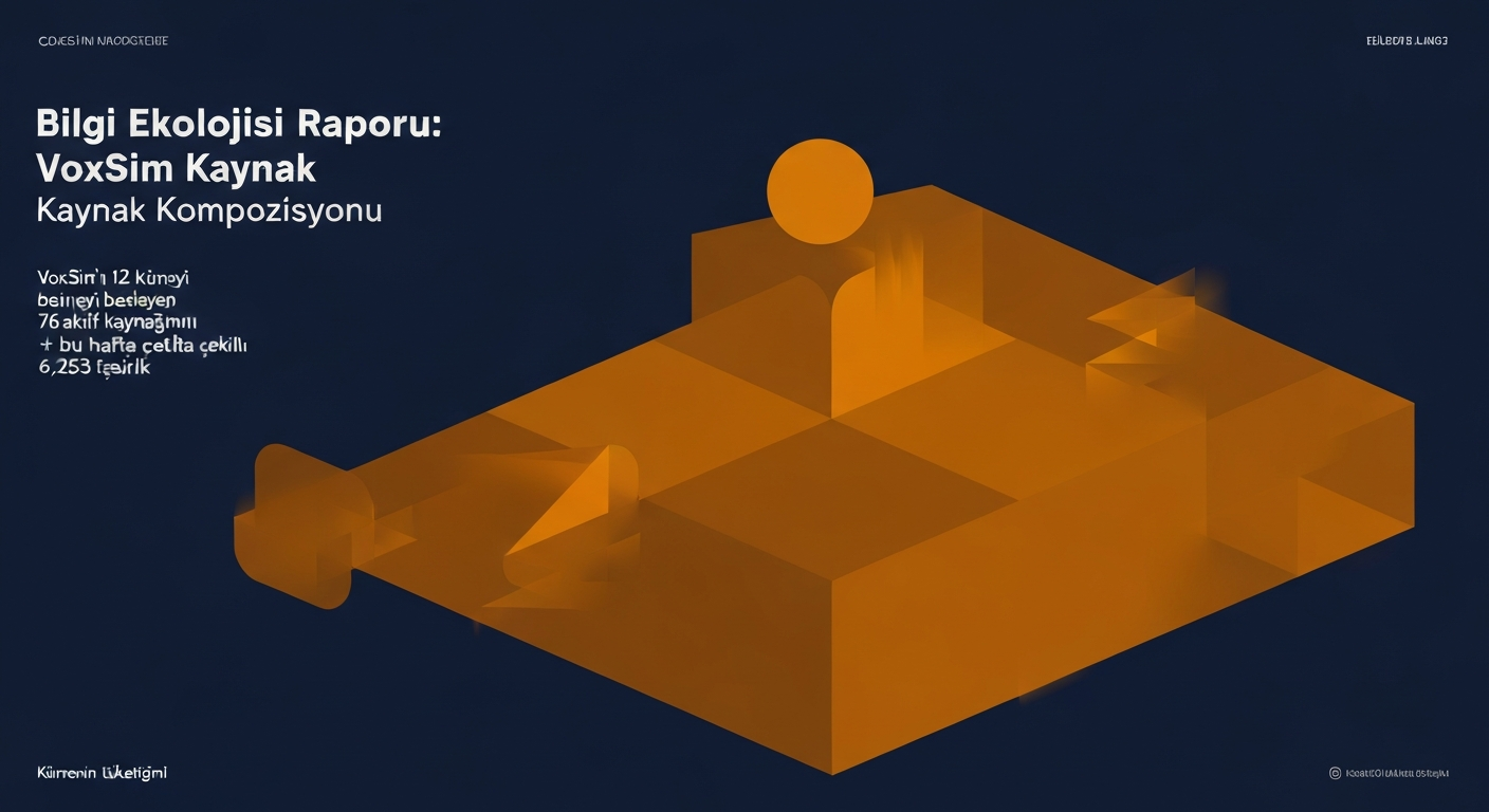 Bilgi Ekolojisi Raporu: VoxSim Kaynak Kompozisyonu